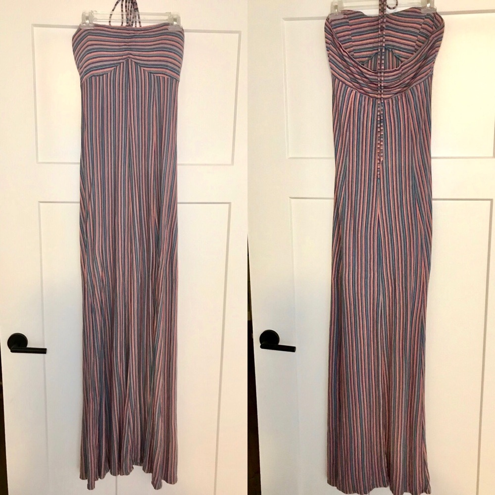 Felicity and Coco striped maxi dress size medium